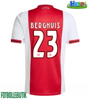 Ajax Steven Berghuis #23 Hemmatröja 2025-26 Kortärmad